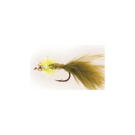 Olive Marabou Tail